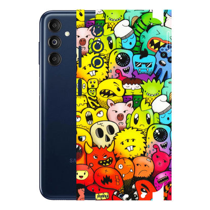 Samsung M/F/Note/Flip and C Phone Skins (All Models) - Angry Funkies - 3D Embossed Finish (L-169) Samsung Galaxy M14 (5G)
