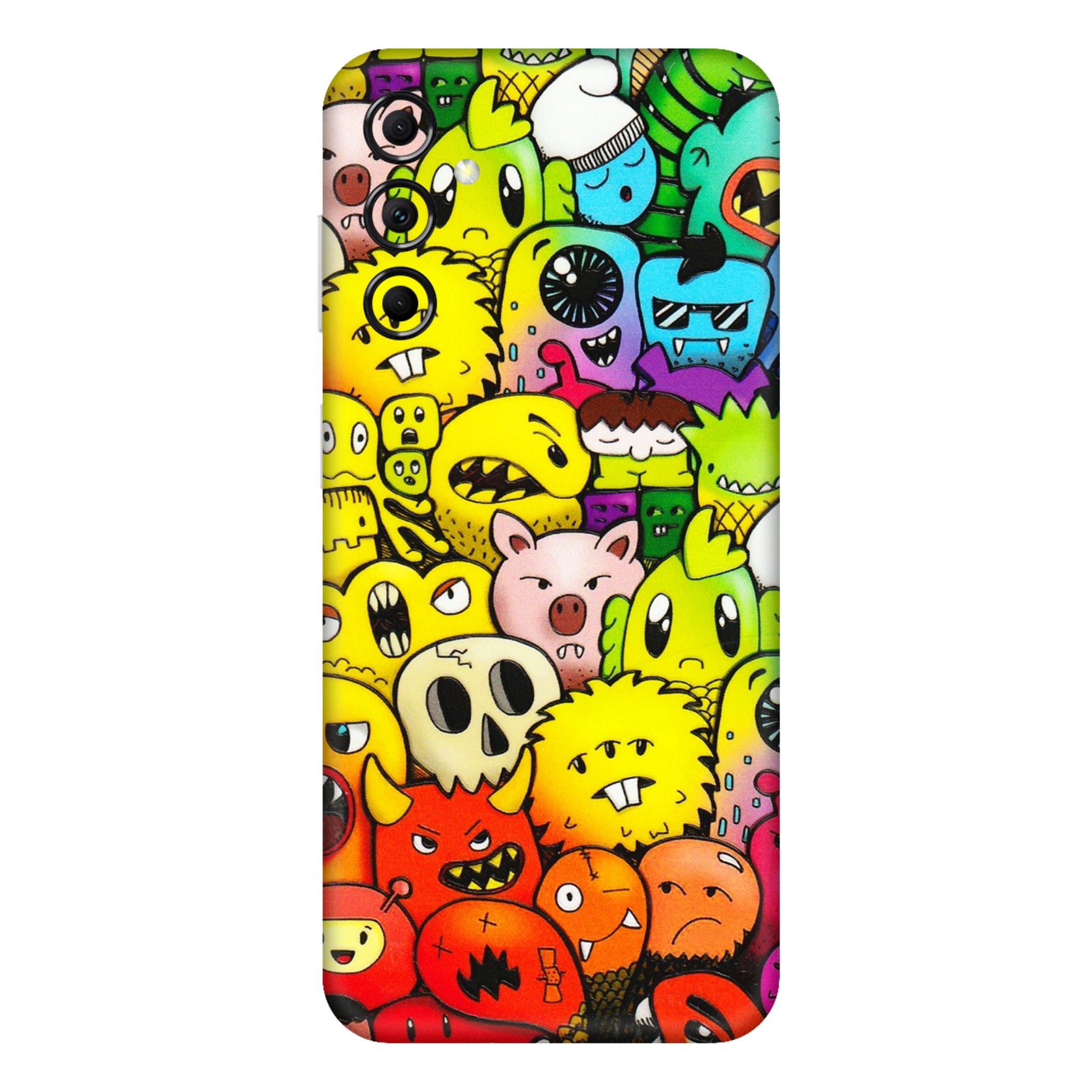 Samsung M/F/Note/Flip and C Phone Skins (All Models) - Angry Funkies - 3D Embossed Finish (L-169) Samsung Galaxy M14 (5G)