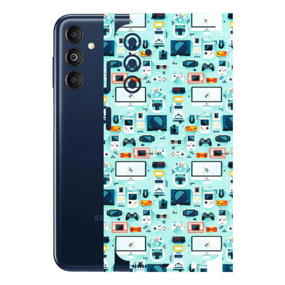 Samsung M/F/Note/Flip and C Phone Skins (All Models) - Gadgets Doodle - 3D Embossed Finish (L-184) Samsung Galaxy M14 (5G)