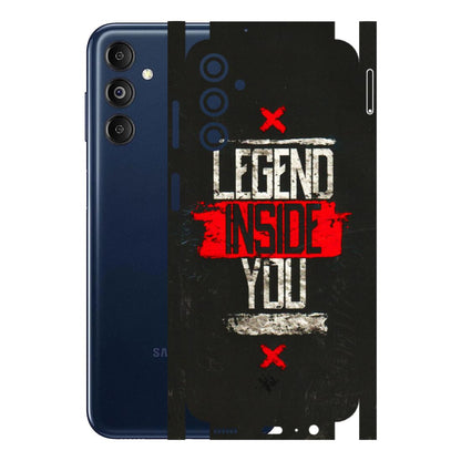 Samsung M/F/Note/Flip and C Phone Skins (All Models) - Legend Inside You - 3D Embossed Finish (L-186) Samsung Galaxy M14 (5G)
