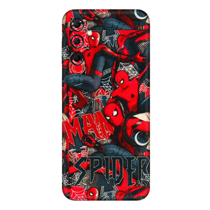 Samsung M/F/Note/Flip and C Phone Skins (All Models) - SpiderMan Cool - 3D Embossed Finish (L-188) Samsung Galaxy M14 (5G)