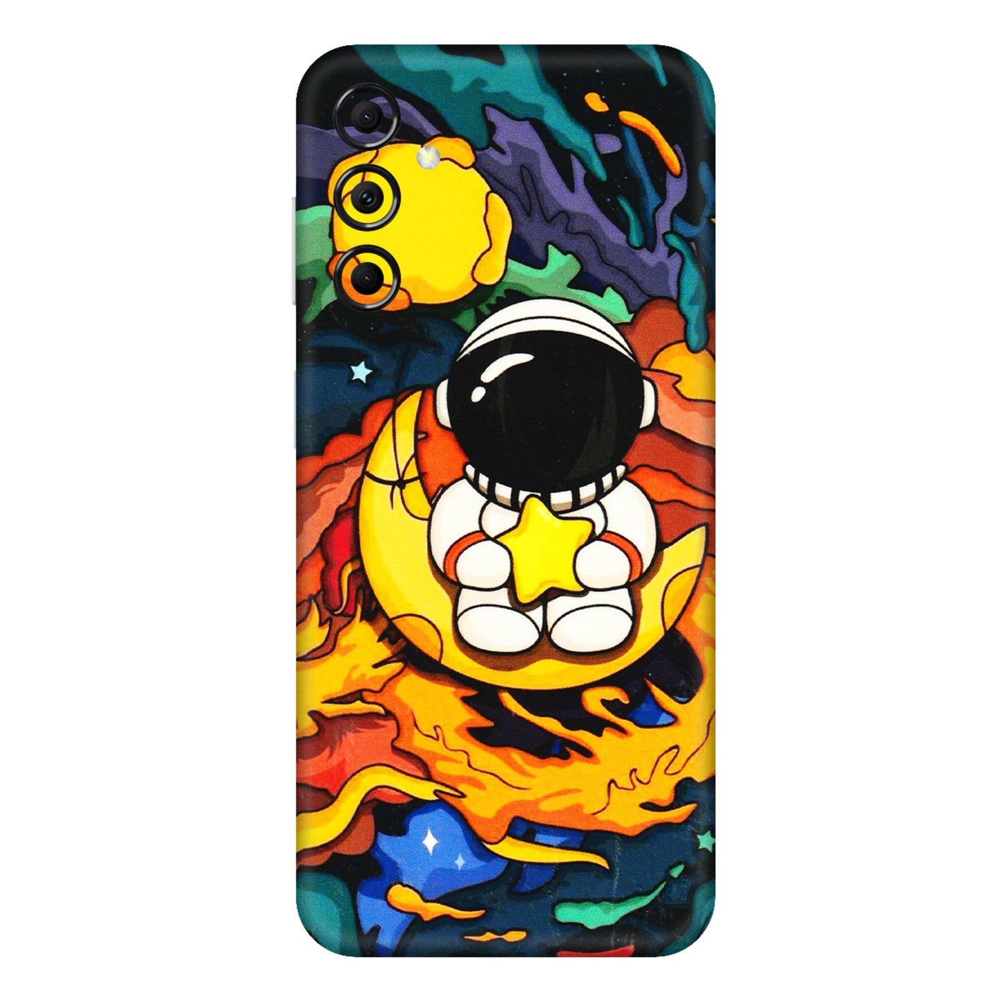 Samsung M/F/Note/Flip and C Phone Skins (All Models) - Baby Astronaut - 3D Embossed Finish (L-197) Samsung Galaxy M14 (5G)