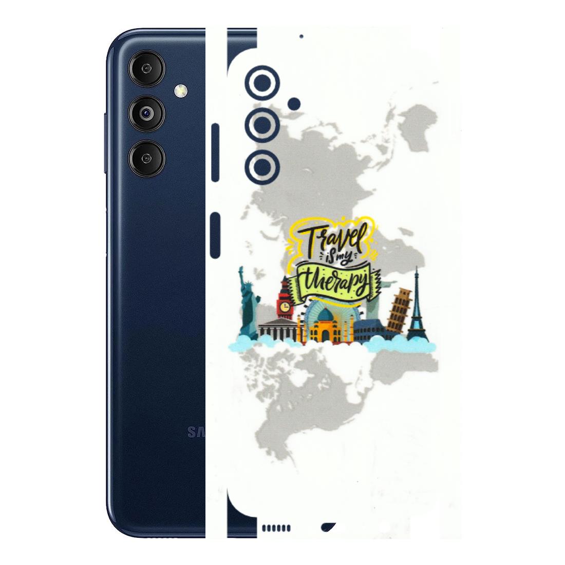 Samsung M/F/Note/Flip and C Phone Skins (All Models) - Travel Therapy - 3D Embossed Finish (L-199) Samsung Galaxy M14 (5G)