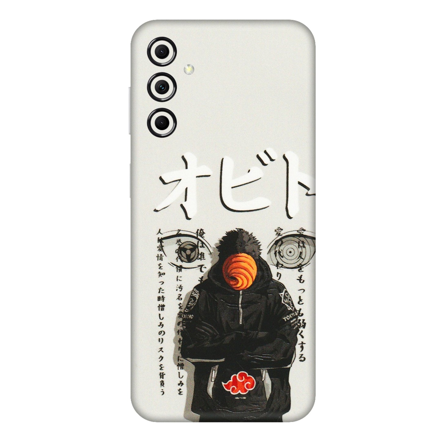 Samsung M/F/Note/Flip and C Phone Skins (All Models) - Obito Anime Eye - 3D Embossed Finish (L-19) Samsung Galaxy M14 (5G)