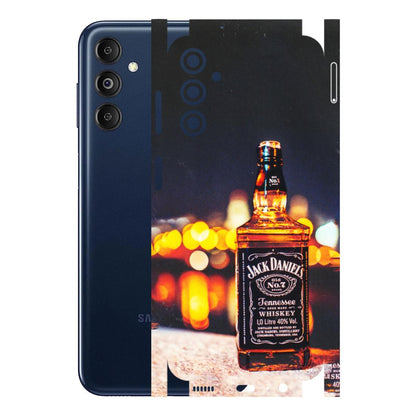 Samsung M/F/Note/Flip and C Phone Skins (All Models) - JD Whiskey Bottle - 3D Embossed Finish (L-20) Samsung Galaxy M14 (5G)