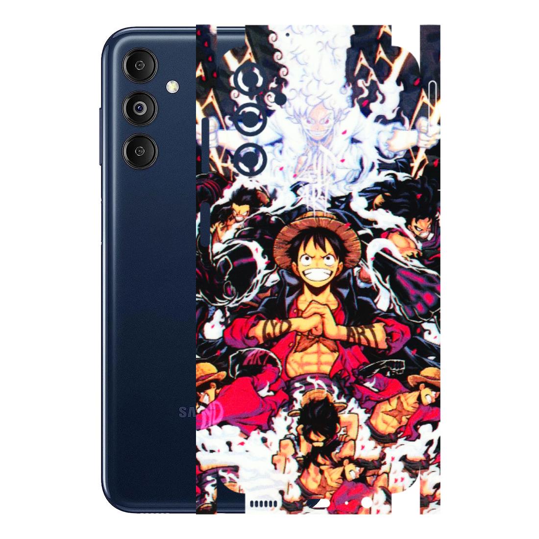 Samsung M/F/Note/Flip and C Phone Skins (All Models) - Luffy Anime Character - 3D Embossed Finish (L-203) Samsung Galaxy M14 (5G)