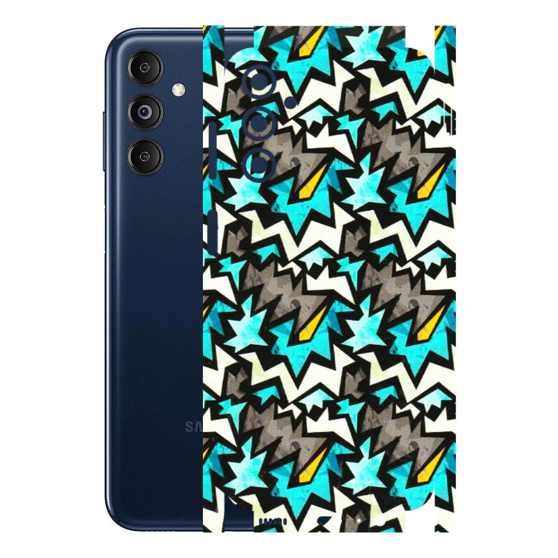 Samsung M/F/Note/Flip and C Phone Skins (All Models) - Funky Zig Zag - 3D Embossed Finish (L-223) Samsung Galaxy M14 (5G)