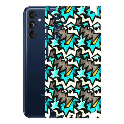 Samsung M/F/Note/Flip and C Phone Skins (All Models) - Funky Zig Zag - 3D Embossed Finish (L-223) Samsung Galaxy M14 (5G)
