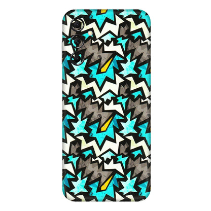 Samsung M/F/Note/Flip and C Phone Skins (All Models) - Funky Zig Zag - 3D Embossed Finish (L-223) Samsung Galaxy M14 (5G)