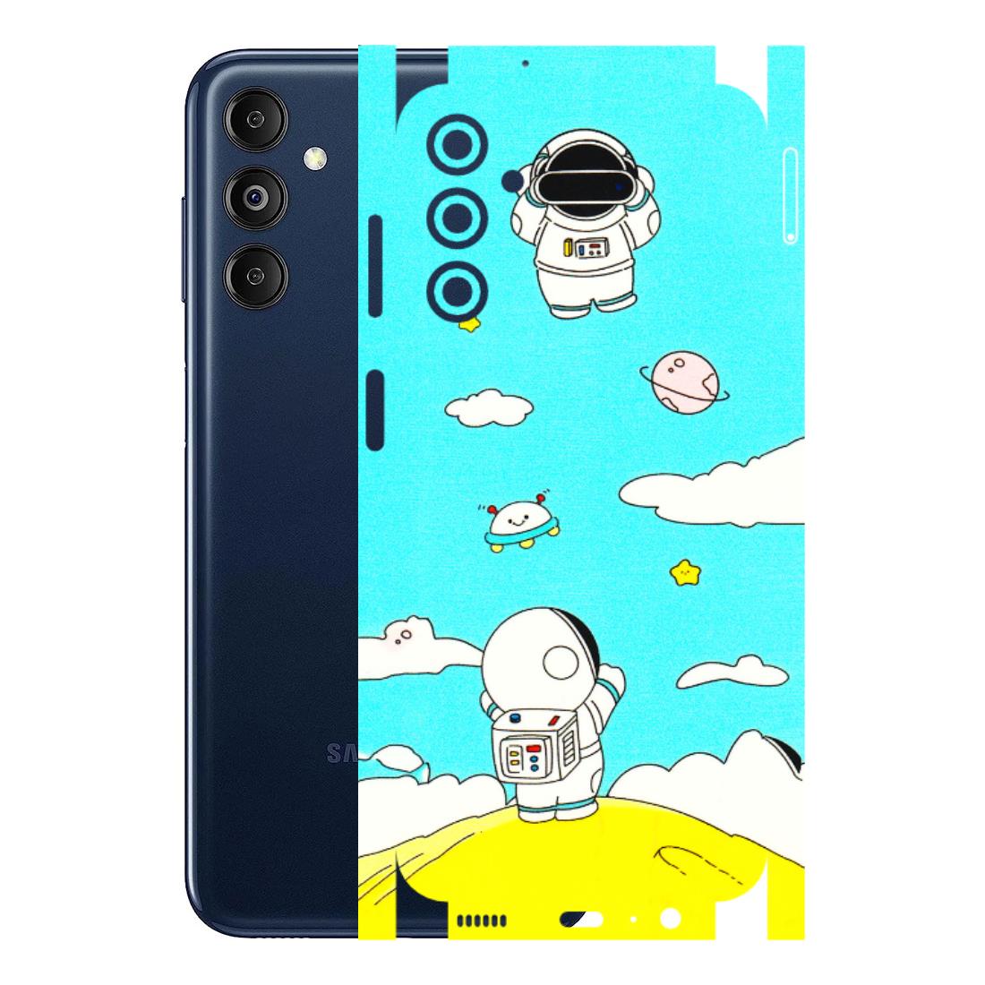 Samsung M/F/Note/Flip and C Phone Skins (All Models) - Blue Skies Astro Float - 3D Embossed Finish (L-230) Samsung Galaxy M14 (5G)