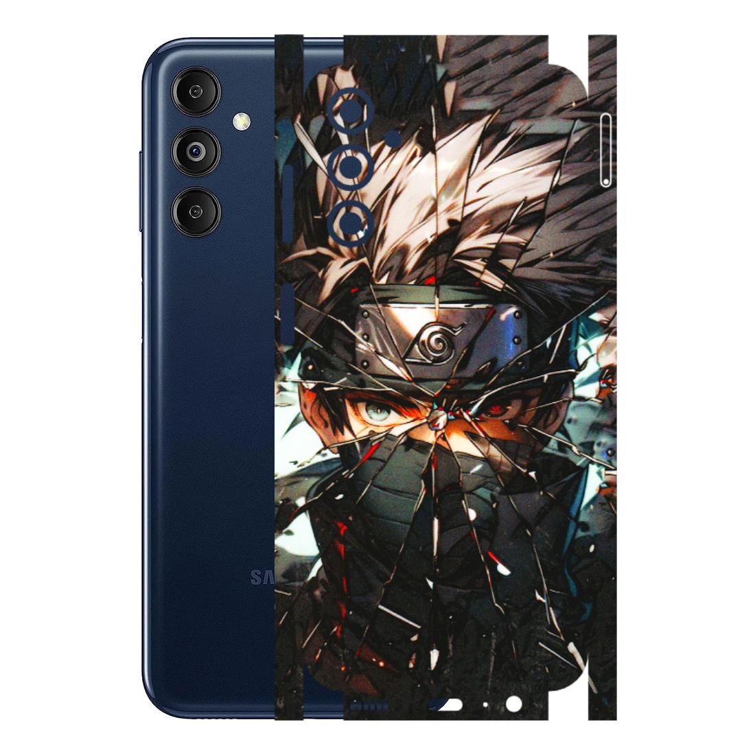 Samsung M/F/Note/Flip and C Phone Skins (All Models) - Kakashi Shattered Glass Effect - 3D Embossed Finish (L-237) Samsung Galaxy M14 (5G)