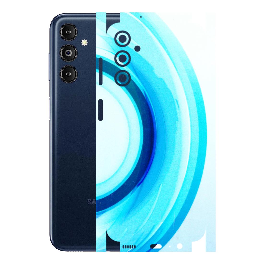 Samsung M/F/Note/Flip and C Phone Skins (All Models) - The Blue Curve - 3D Embossed Finish (L-244) Samsung Galaxy M14 (5G)