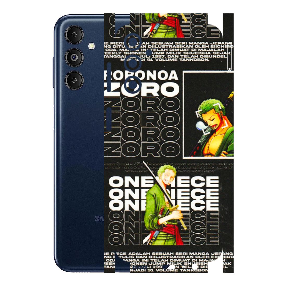 Samsung M/F/Note/Flip and C Phone Skins (All Models) - One Piece Zoro - 3D Embossed Finish (L-250) Samsung Galaxy M14 (5G)