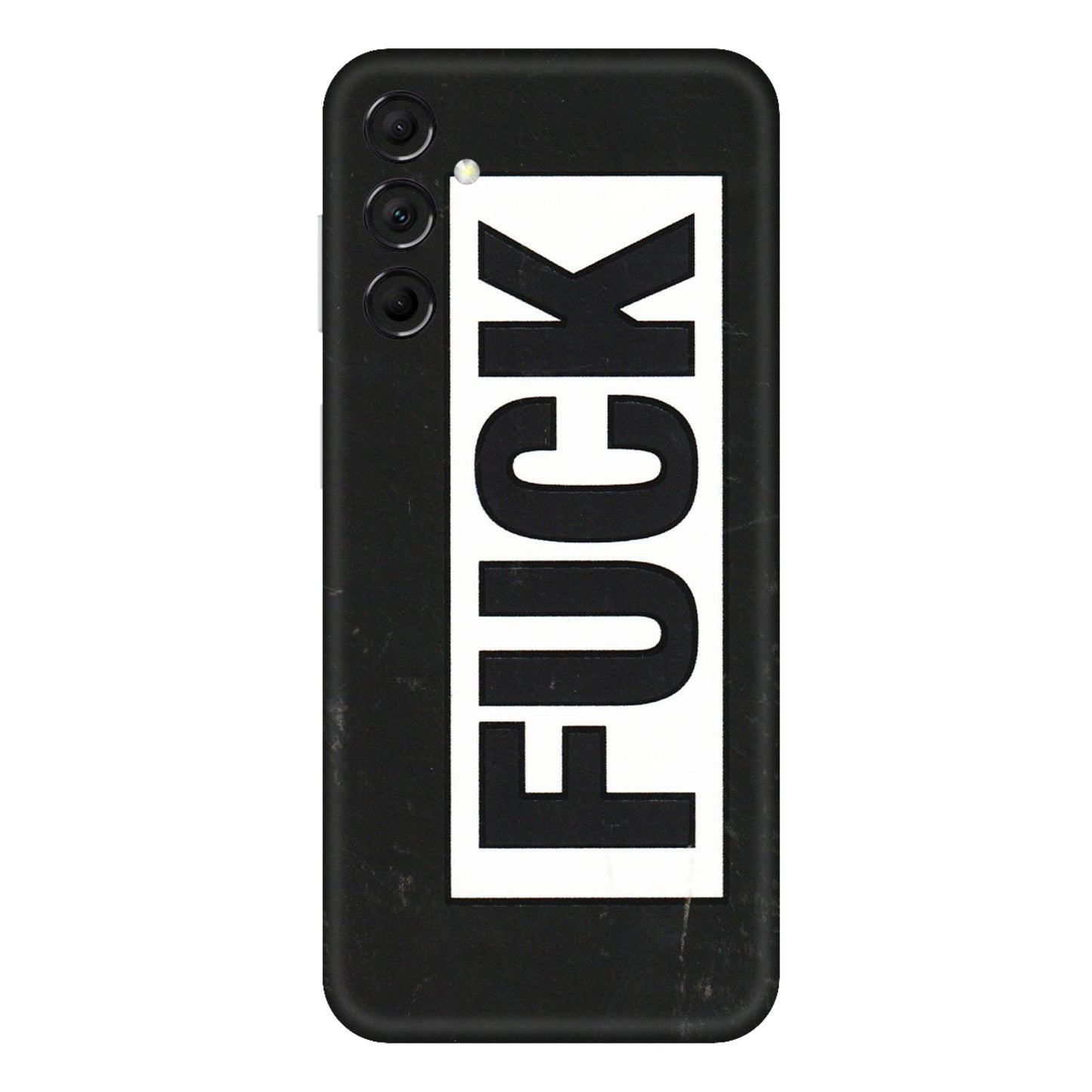 Samsung M/F/Note/Flip and C Phone Skins (All Models) - The F Word - 3D Embossed Finish (L-255) Samsung Galaxy M14 (5G)