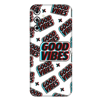 Samsung M/F/Note/Flip and C Phone Skins (All Models) - Good Vibes - 3D Embossed Finish (L-282) Samsung Galaxy M14 (5G)