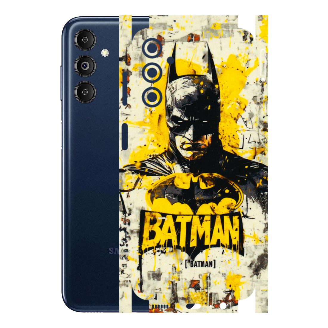 Samsung M/F/Note/Flip and C Phone Skins (All Models) - Batman Yellow BT - 3D Embossed Finish (L-304) Samsung Galaxy M14 (5G)