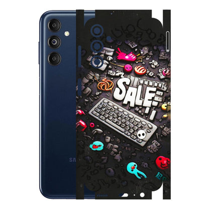 Samsung M/F/Note/Flip and C Phone Skins (All Models) - Gadgets Sale - 3D Embossed Finish (L-50) Samsung Galaxy M14 (5G)