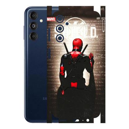 Samsung M/F/Note/Flip and C Phone Skins (All Models) - Deadpool - 3D Embossed Finish (L-56) Samsung Galaxy M14 (5G)