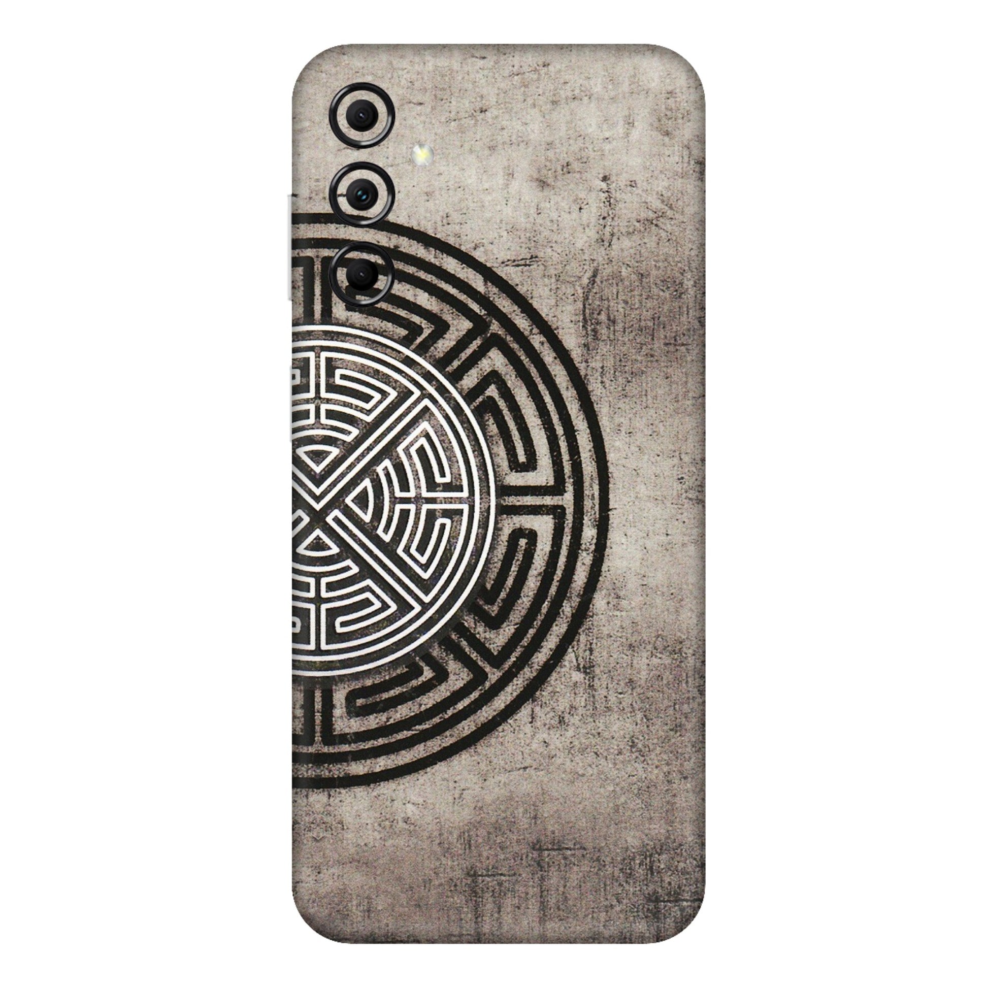 Samsung M/F/Note/Flip and C Phone Skins (All Models) - Mysterious Circular Design - 3D Embossed Finish (L-63) Samsung Galaxy M14 (5G)