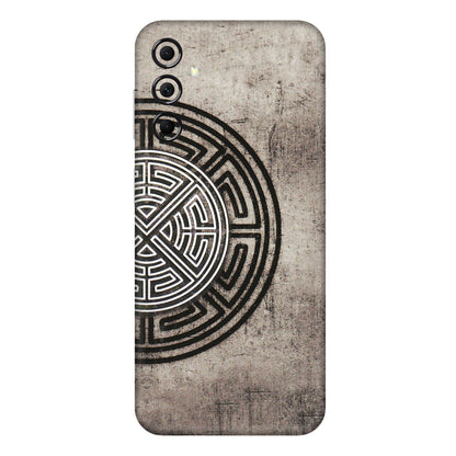 Samsung M/F/Note/Flip and C Phone Skins (All Models) - Mysterious Circular Design - 3D Embossed Finish (L-63) Samsung Galaxy M14 (5G)