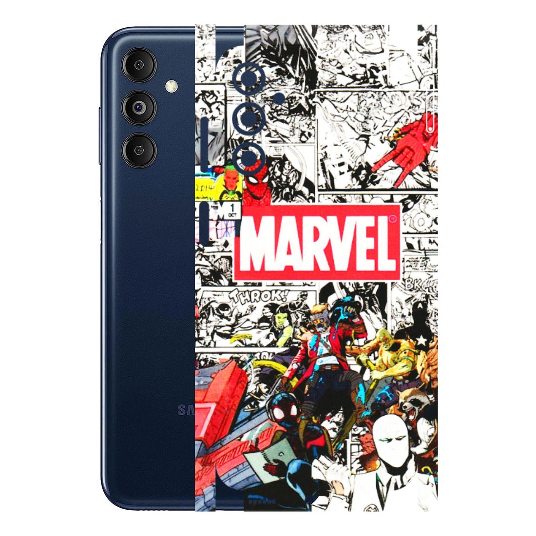 Samsung M/F/Note/Flip and C Phone Skins (All Models) - Marvel Colorful Comic - 3D Embossed Finish (L-64) Samsung Galaxy M14 (5G)