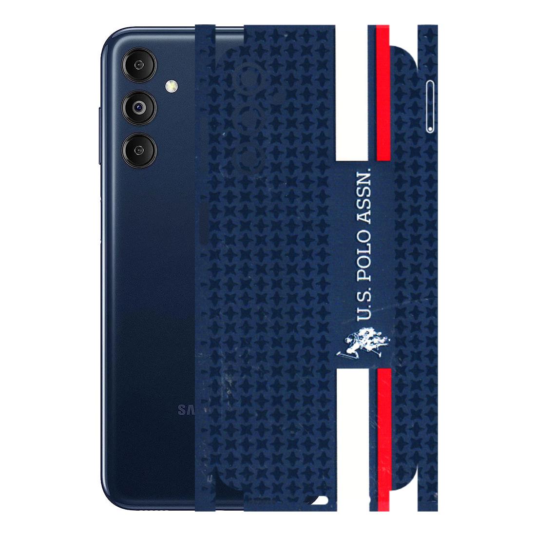 Samsung M/F/Note/Flip and C Phone Skins (All Models) - US POLO Designer Brand - 3D Embossed Finish (L-65) Samsung Galaxy M14 (5G)