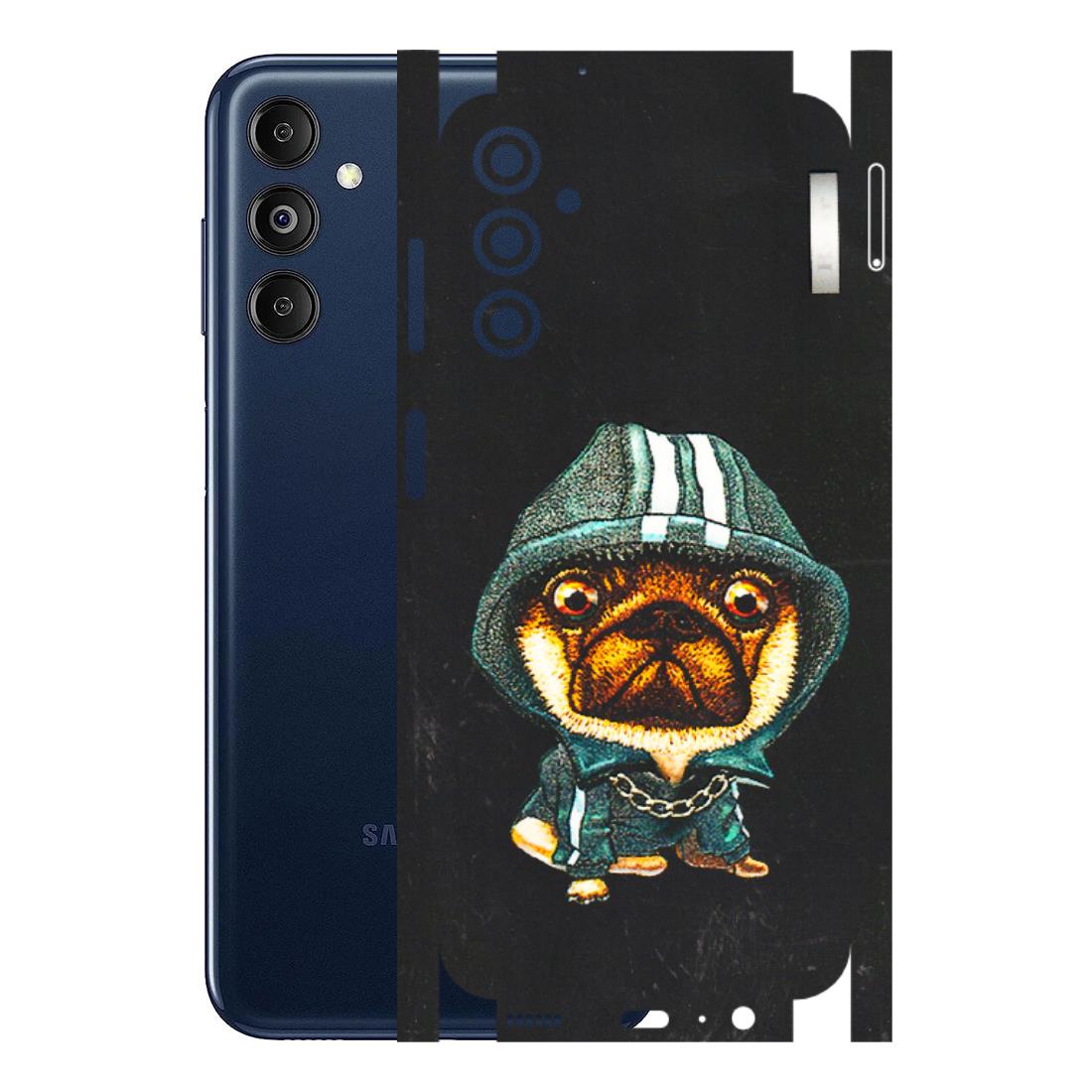 Samsung M/F/Note/Flip and C Phone Skins (All Models) - Puppy N Hoodie - 3D Embossed Finish (L-90) Samsung Galaxy M14 (5G)
