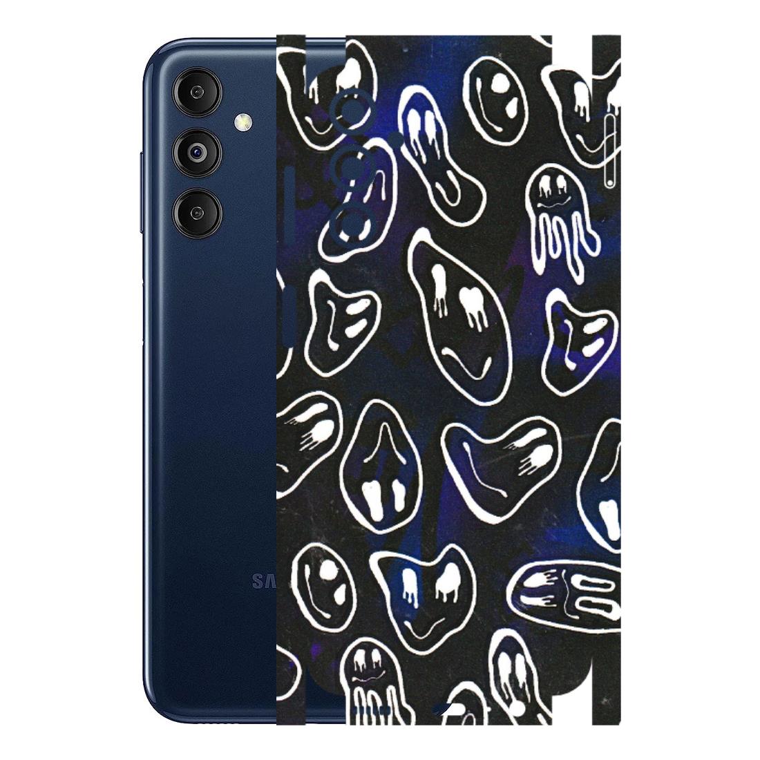 Samsung M/F/Note/Flip and C Phone Skins (All Models) - Distorted Smileys - 3D Embossed Finish (L-92) Samsung Galaxy M14 (5G)