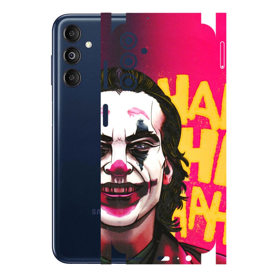 Samsung M/F/Note/Flip and C Phone Skins (All Models) - Joker Evil Laugh - 3D Embossed Finish (L-97) Samsung Galaxy M14 (5G)
