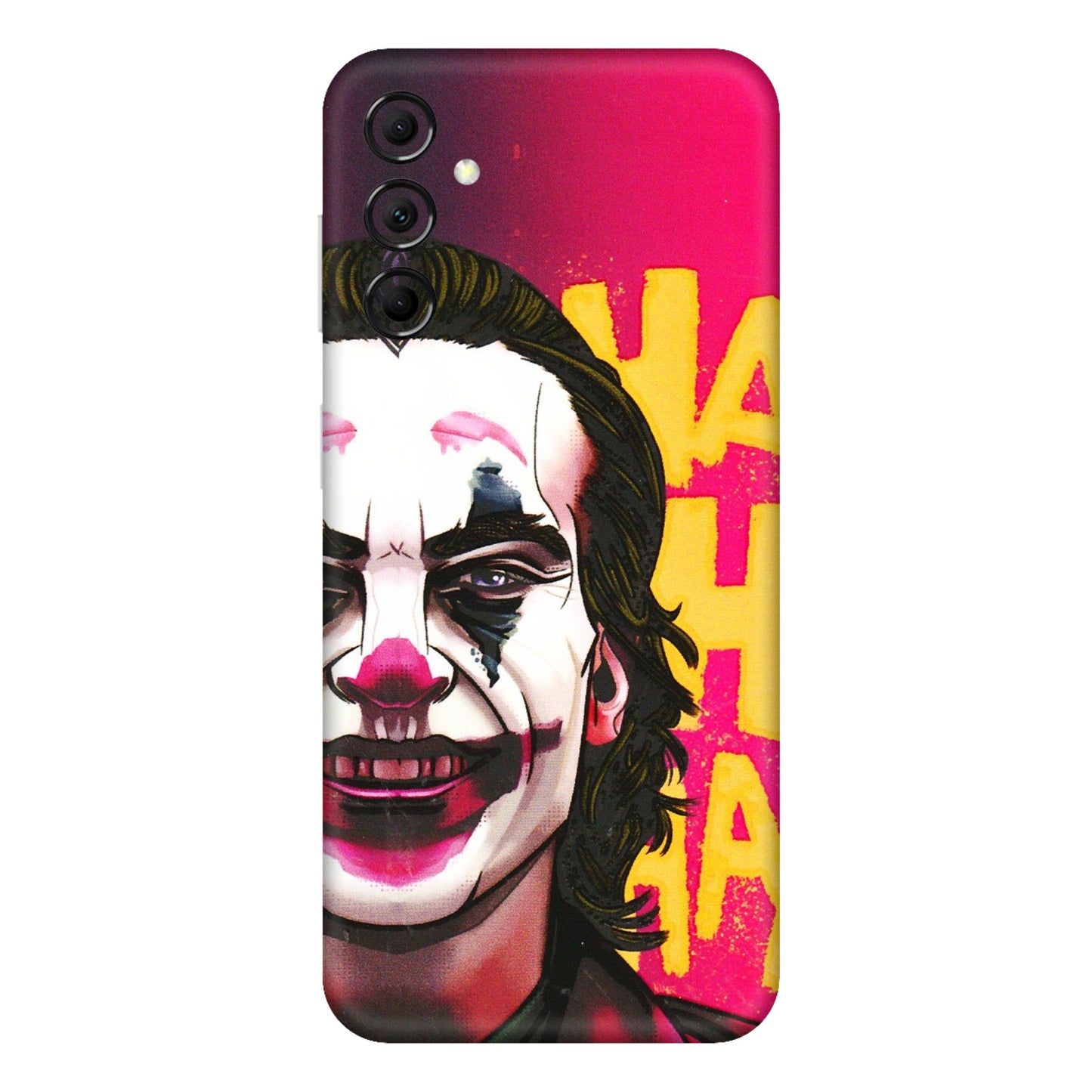Samsung M/F/Note/Flip and C Phone Skins (All Models) - Joker Evil Laugh - 3D Embossed Finish (L-97) Samsung Galaxy M14 (5G)