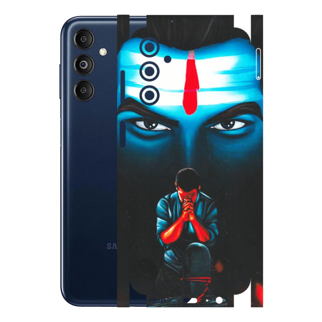 Samsung M/F/Note/Flip and C Phone Skins (All Models) - Mahakal Bhakt - Matte Finish (M-112) Samsung Galaxy M14 (5G)