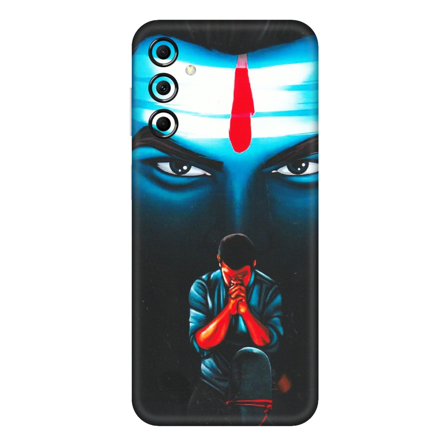 Samsung M/F/Note/Flip and C Phone Skins (All Models) - Mahakal Bhakt - Matte Finish (M-112) Samsung Galaxy M14 (5G)