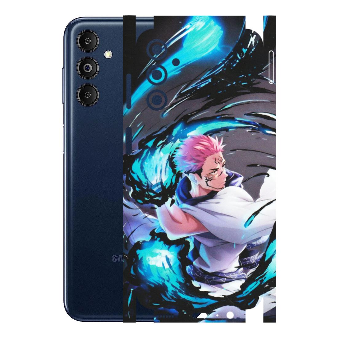 Samsung M/F/Note/Flip and C Phone Skins (All Models) - New Jujutsu Kaisen Grey Blue Anime - Matte Finish (M-127) Samsung Galaxy M14 (5G)