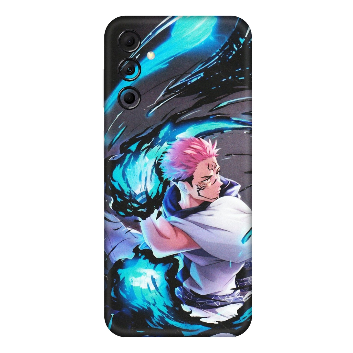 Samsung M/F/Note/Flip and C Phone Skins (All Models) - New Jujutsu Kaisen Grey Blue Anime - Matte Finish (M-127) Samsung Galaxy M14 (5G)
