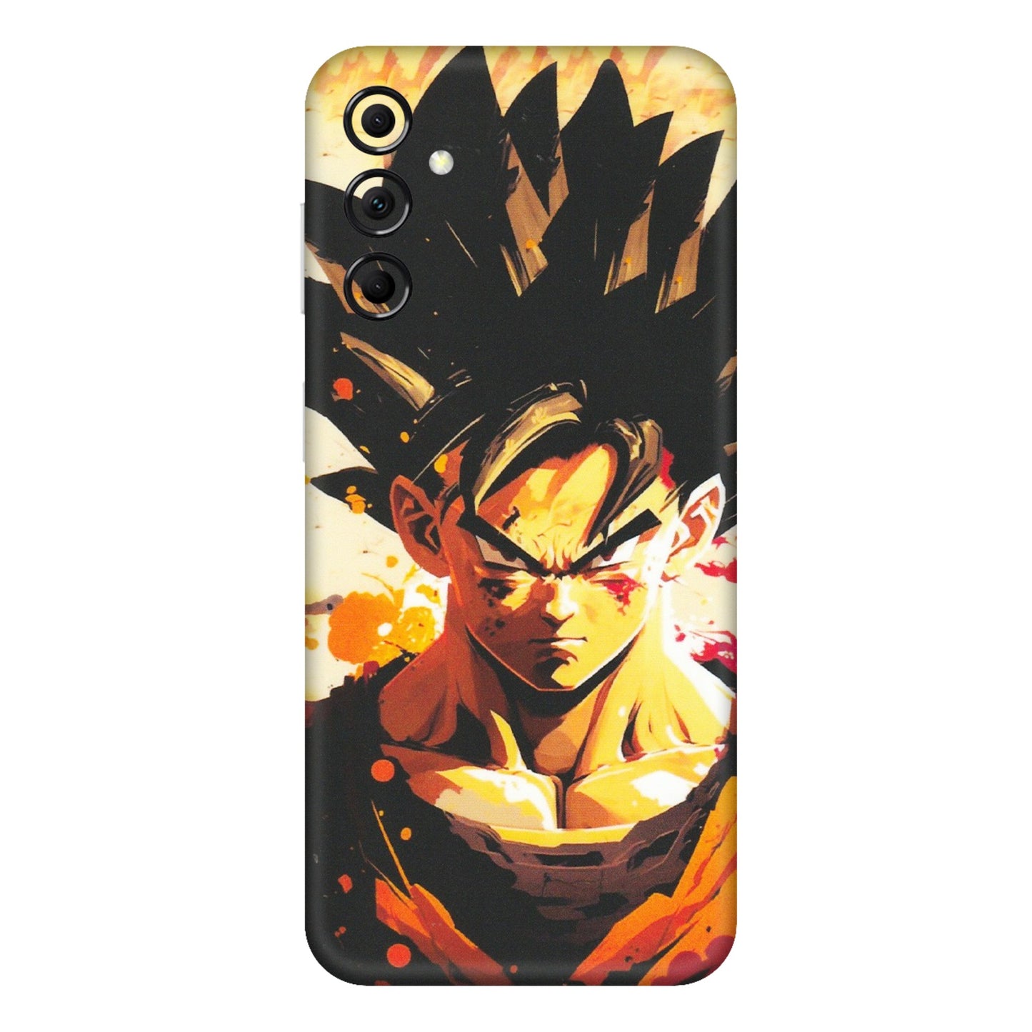 Samsung M/F/Note/Flip and C Phone Skins (All Models) - Angry Goku - Matte Finish (M-12) Samsung Galaxy M14 (5G)