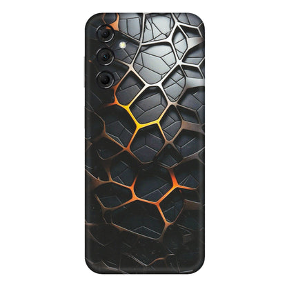Samsung M/F/Note/Flip and C Phone Skins (All Models) - New Abstract Graphite Tiles - Matte Finish (M-130) Samsung Galaxy M14 (5G)