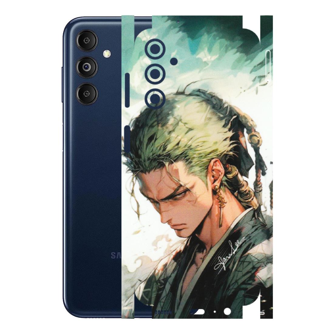 Samsung M/F/Note/Flip and C Phone Skins (All Models) - New Roronoa Zoro One Picece Anime - Matte Finish (M-140) Samsung Galaxy M14 (5G)