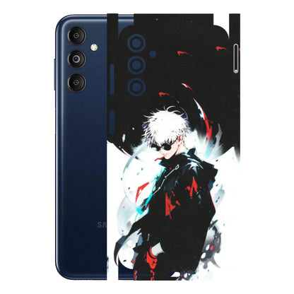 Samsung M/F/Note/Flip and C Phone Skins (All Models) - Gojo Powerful Charater Kaisen Anime - Matte Finish (M-144) Samsung Galaxy M14 (5G)