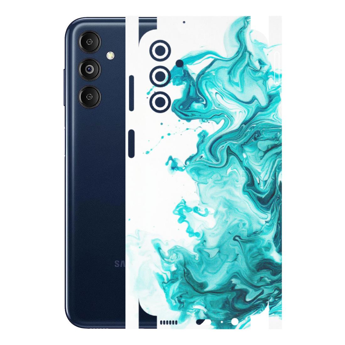Samsung M/F/Note/Flip and C Phone Skins (All Models) - Sky Blue Abstract Colour - Matte Finish (M-146) Samsung Galaxy M14 (5G)