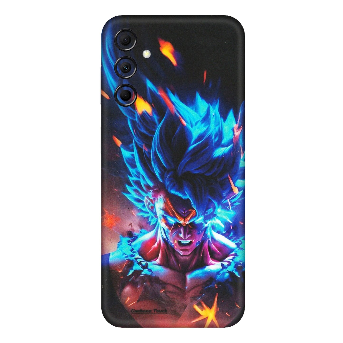 Samsung M/F/Note/Flip and C Phone Skins (All Models) - Angry Goku Dragon Ball Anime - Matte Finish (M-150) Samsung Galaxy M14 (5G)