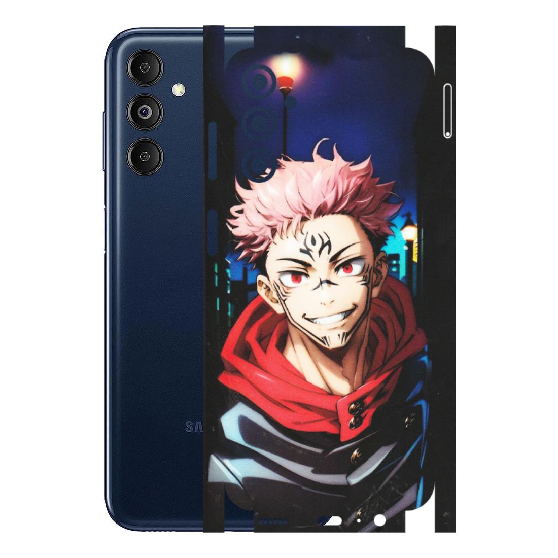 Samsung M/F/Note/Flip and C Phone Skins (All Models) - Yuji Itadori Funny Face Anime - Matte Finish (M-152) Samsung Galaxy M14 (5G)