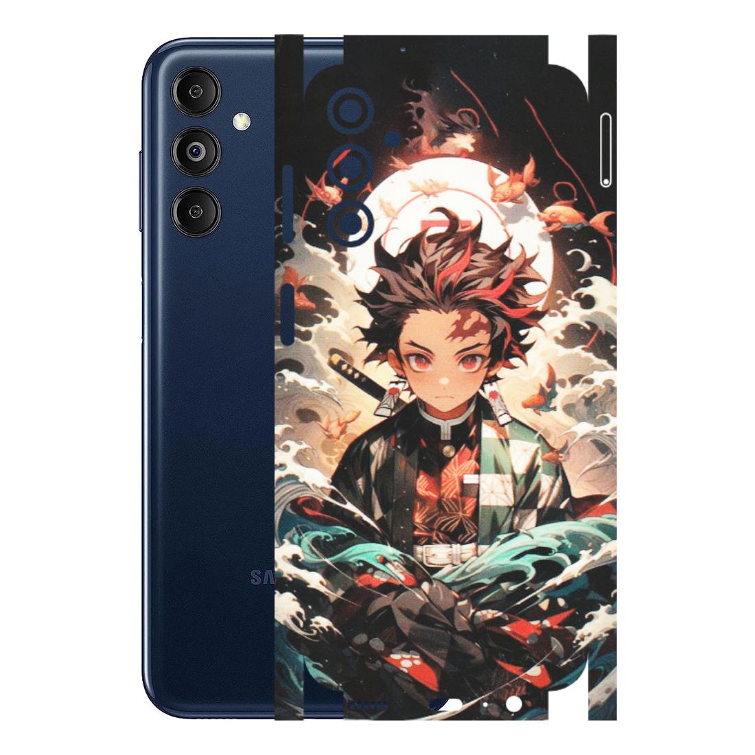 Samsung M/F/Note/Flip and C Phone Skins (All Models) - Tanjiro Demon Slayer Anime - Matte Finish (M-158) Samsung Galaxy M14 (5G)