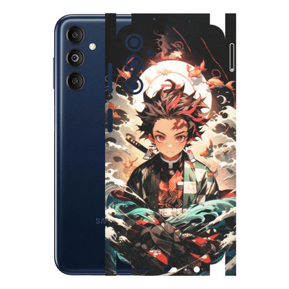 Samsung M/F/Note/Flip and C Phone Skins (All Models) - Tanjiro Demon Slayer Anime - Matte Finish (M-158) Samsung Galaxy M14 (5G)
