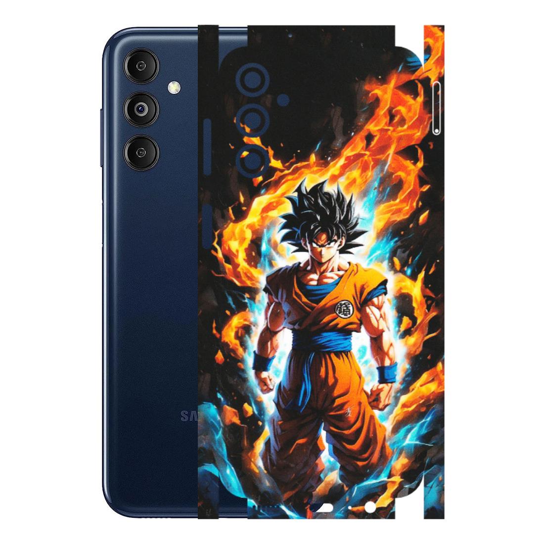 Samsung M/F/Note/Flip and C Phone Skins (All Models) - Goku Transformation Anime - Matte Finish (M-159) Samsung Galaxy M14 (5G)