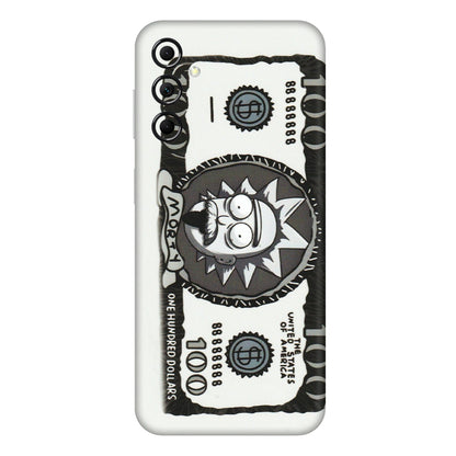 Samsung M/F/Note/Flip and C Phone Skins (All Models) - Rick And Morty Hundred Dollar Anime - Matte Finish (M-161) Samsung Galaxy M14 (5G)