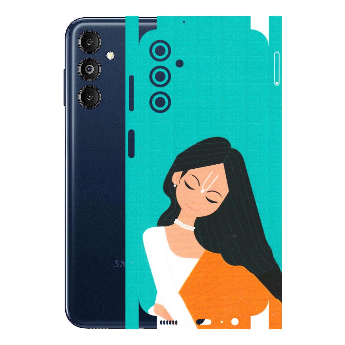 Samsung M/F/Note/Flip and C Phone Skins (All Models) - Radhe Radhe With Hindu Symbol - Matte Finish (M-164) Samsung Galaxy M14 (5G)