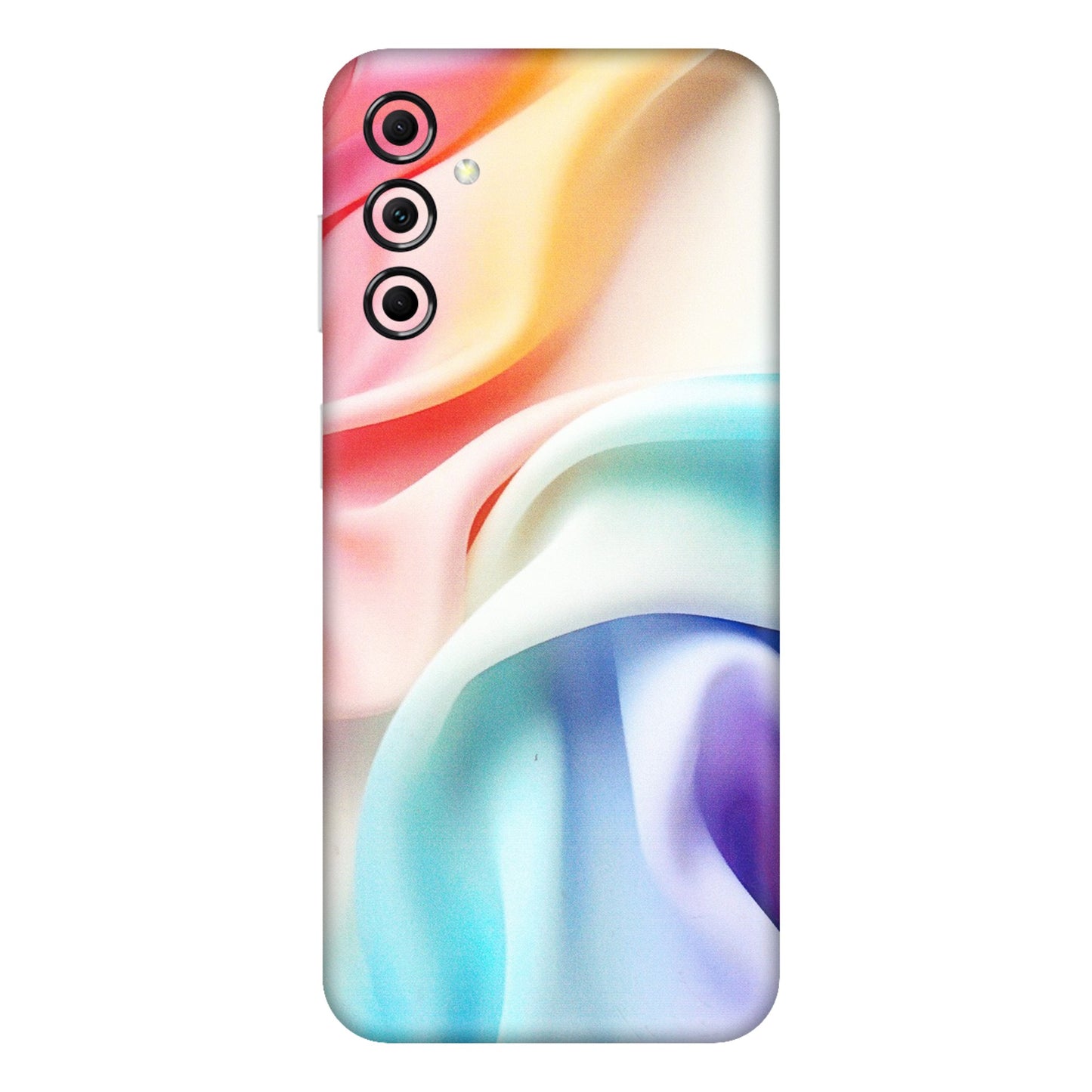 Samsung M/F/Note/Flip and C Phone Skins (All Models) - Colourful Silk Cloth - Matte Finish (M-165) Samsung Galaxy M14 (5G)