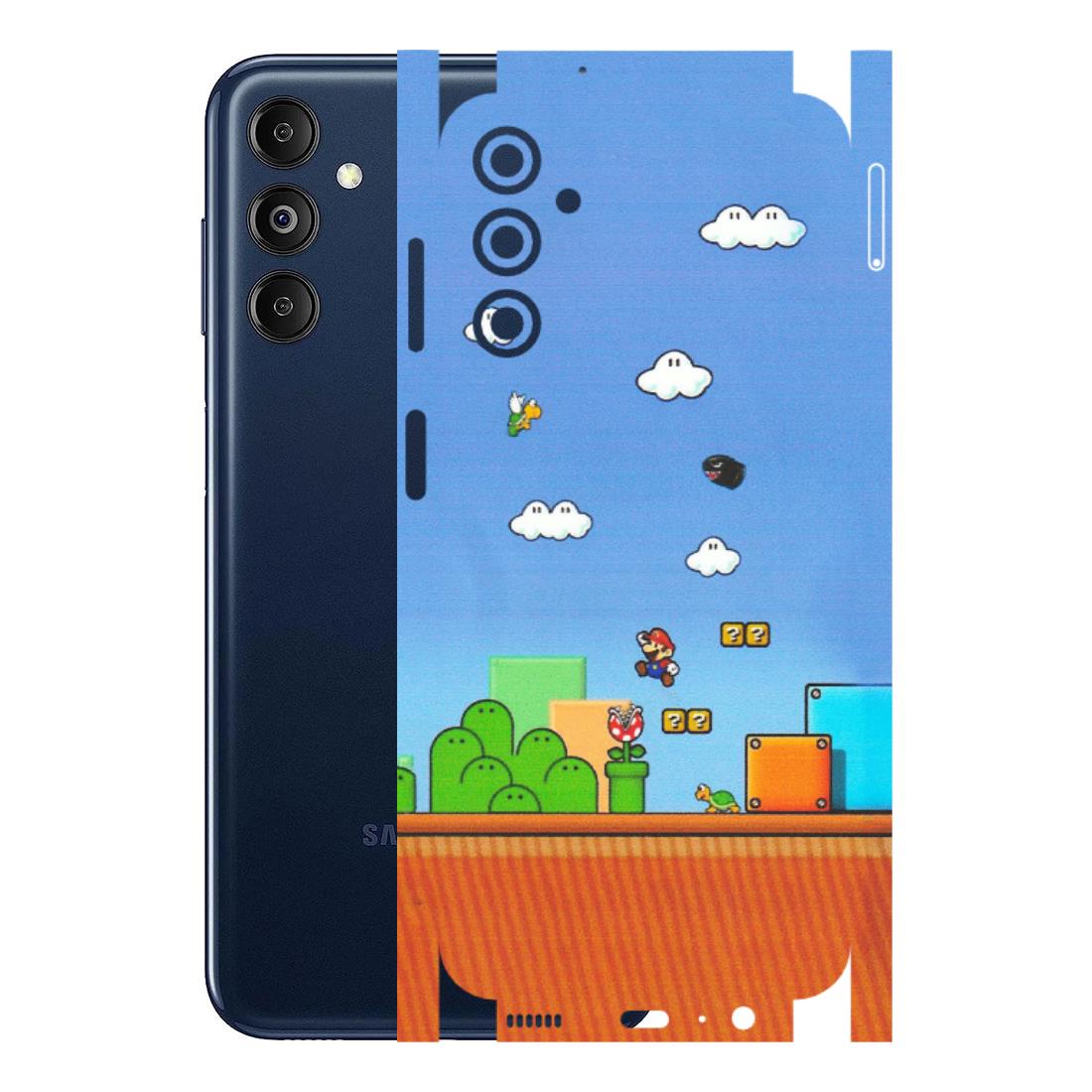 Samsung M/F/Note/Flip and C Phone Skins (All Models) - Mario Game Scene - Matte Finish (M-24) Samsung Galaxy M14 (5G)