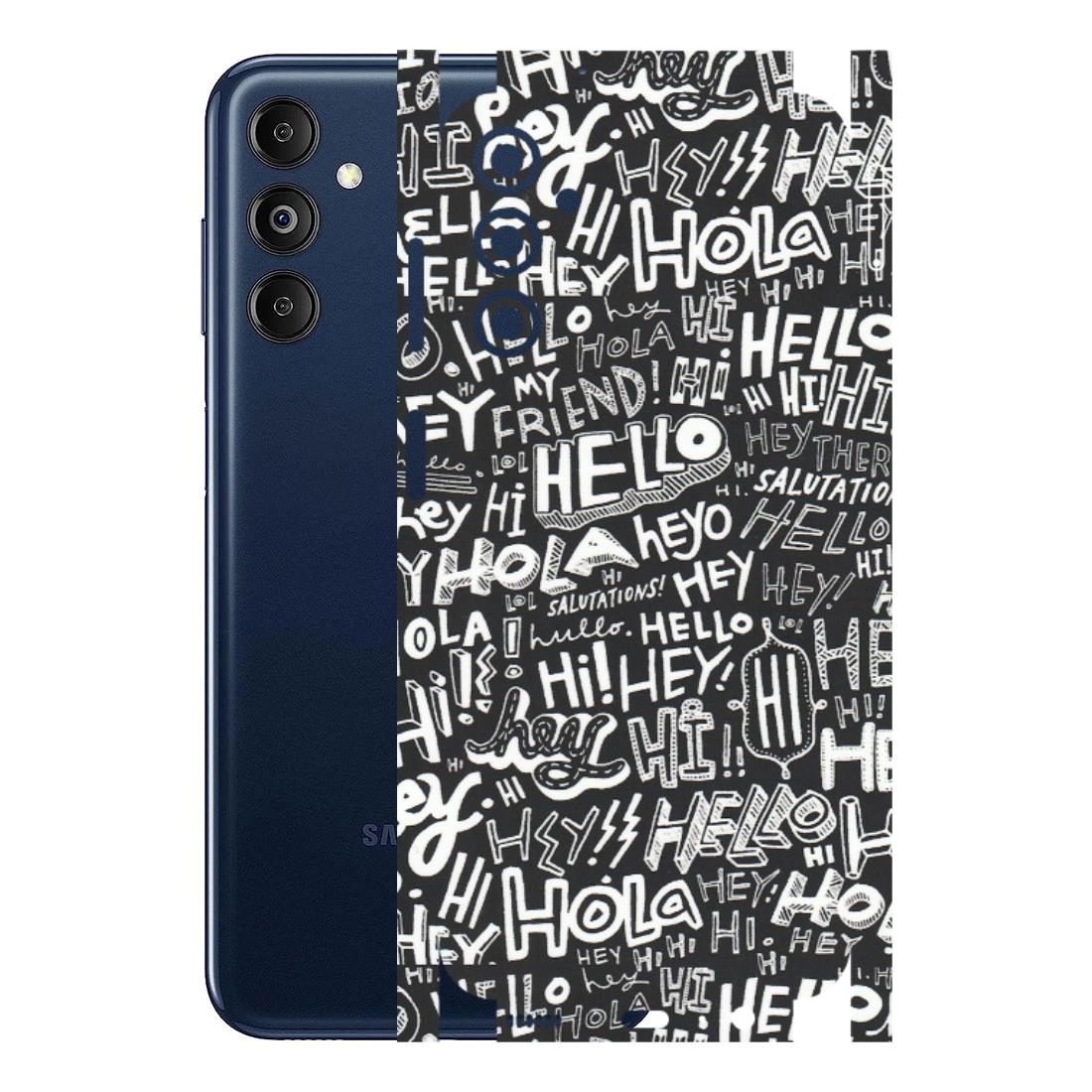 Samsung M/F/Note/Flip and C Phone Skins (All Models) - Hi Hello Doodles - Matte Finish (M-25) Samsung Galaxy M14 (5G)