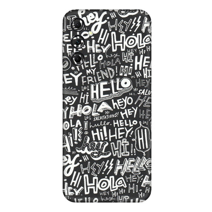 Samsung M/F/Note/Flip and C Phone Skins (All Models) - Hi Hello Doodles - Matte Finish (M-25) Samsung Galaxy M14 (5G)